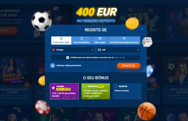 Como se registar na casa de apostas MostBet